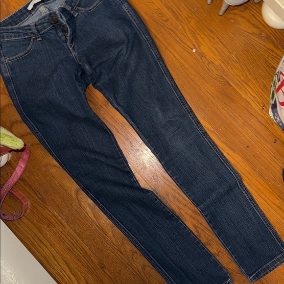 Forever 21 Classic GRAINY Blue Denim Jeans VINTAGE - Picture 3 of 3